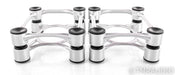 IsoAcoustics Aperta 200 Speaker Isolation Stands; Silver Pair (Open Box)