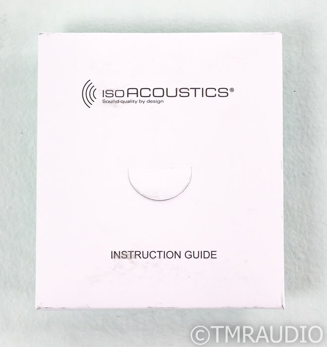 IsoAcoustics Aperta 200 Speaker Isolation Stands; Silver Pair (Open Box)
