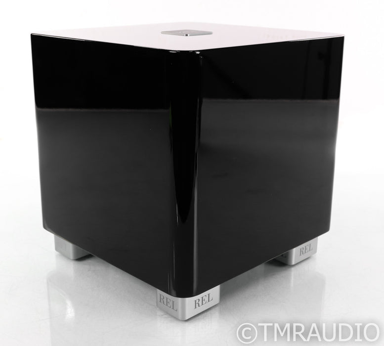 REL T/5X 8" Powered Subwoofer; T5X; Piano Black