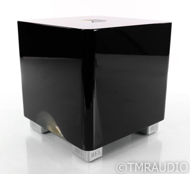 REL T/5X 8" Powered Subwoofer; T5X; Piano Black