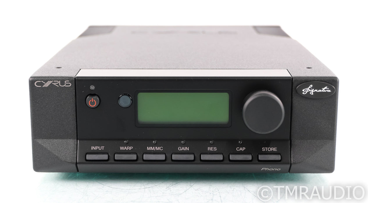 Cyrus Phono Signature MM / MC Phono Preamplifier; Black (Open Box)