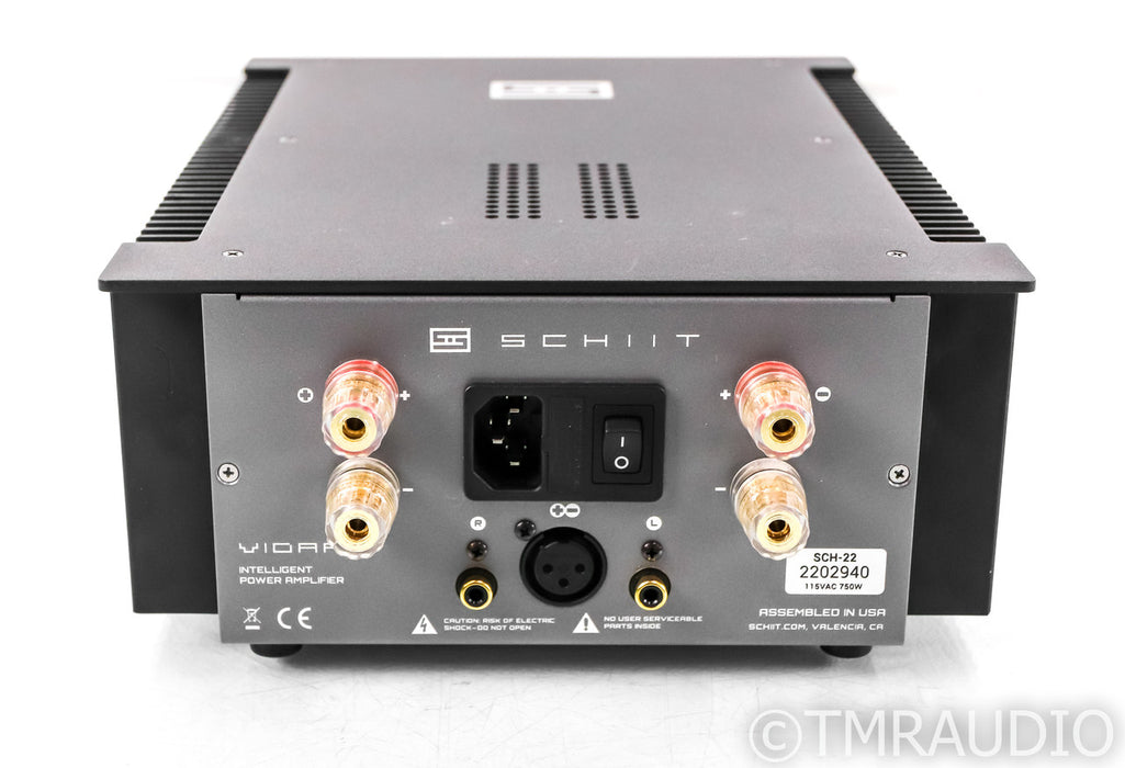 Schiit Audio Vidar Stereo Power Amplifier; Black