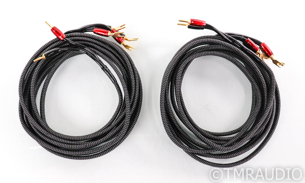 AudioQuest Rocket 44 Bi-Wire Speaker Cables; 20ft Pair; Gold