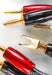 AudioQuest Rocket 44 Bi-Wire Speaker Cables; 20ft Pair; Gold