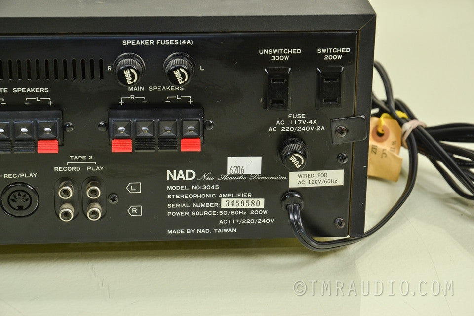 NAD 3045 Vintage Stereo Integrated Amplifier