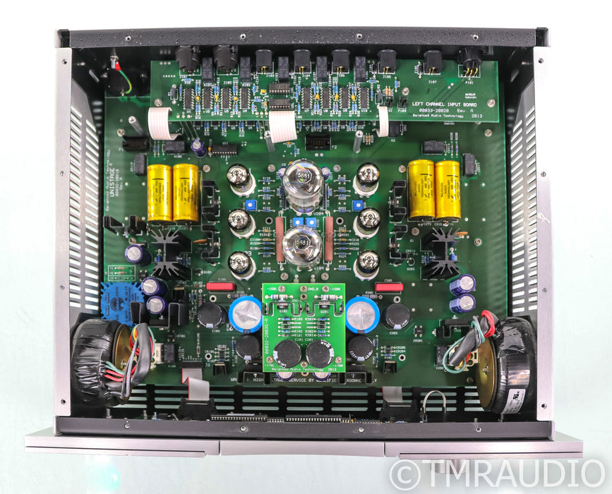 Balanced Audio Technology VK-33 Stereo Tube Preamplifier; Remote; Silver; VK33