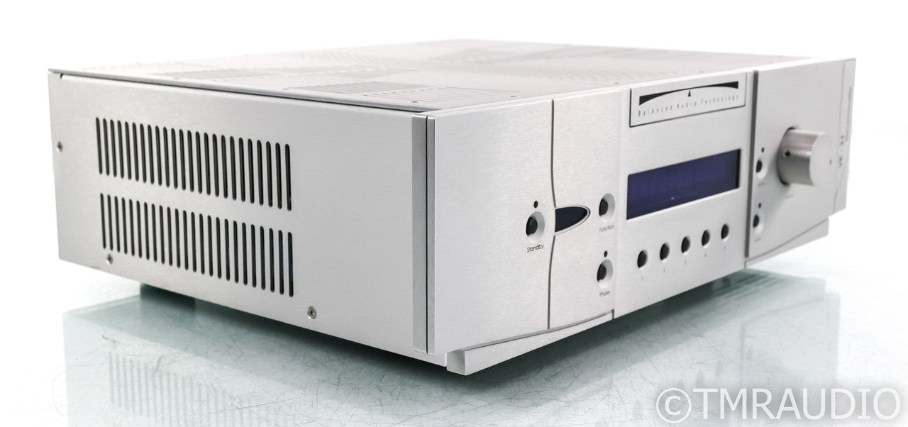 Balanced Audio Technology VK-33 Stereo Tube Preamplifier; Remote; Silver; VK33