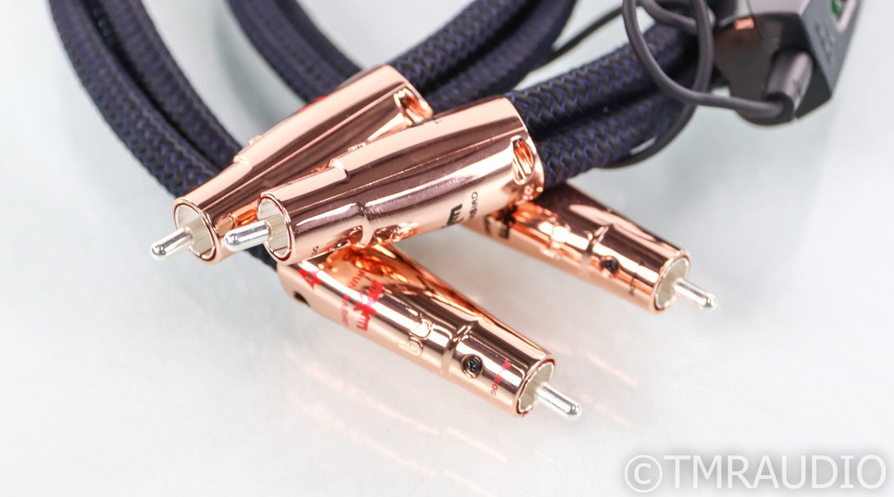 AudioQuest ThunderBird RCA Cables; 0.5m Pair Interconnects; 72v DBS (Open Box)
