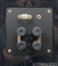 Q Acoustics Concept 300 Bookshelf Speakers; Silver Ebony Pair / Sands (Open Box)