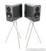 Q Acoustics Concept 300 Bookshelf Speakers; Silver Ebony Pair / Sands (Open Box)