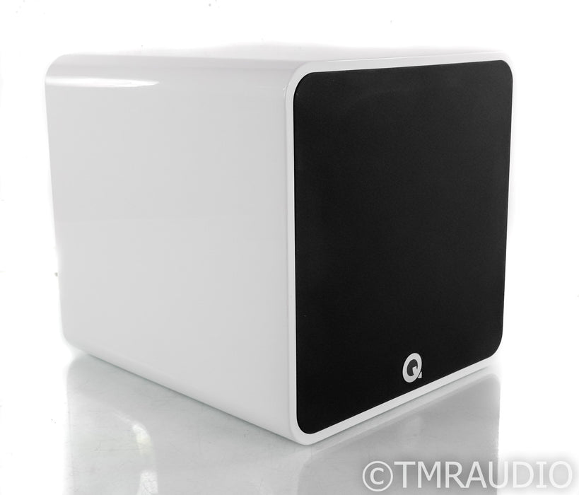 Q Acoustics Q B12 12" Powered Subwoofer; QB12; White Vinyl (Open Box)