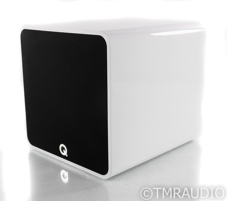 Q Acoustics Q B12 12" Powered Subwoofer; QB12; White Vinyl (Open Box)