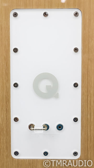 Q Acoustics Concept 500 Floorstanding Speakers; White Light Oak Pair (Open Box)