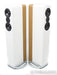 Q Acoustics Concept 500 Floorstanding Speakers; White Light Oak Pair (Open Box)