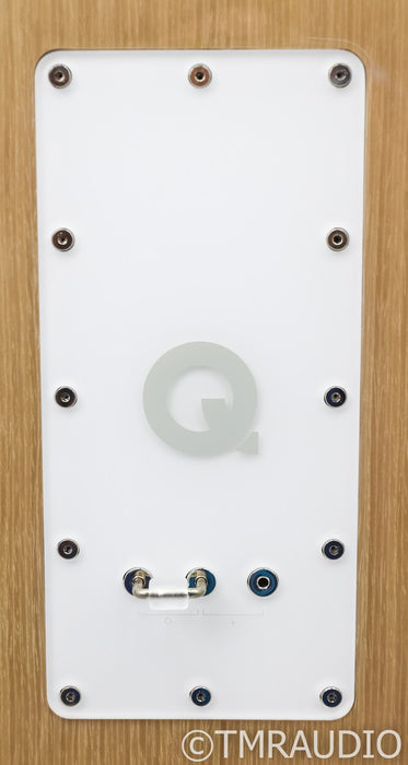 Q Acoustics Concept 500 Floorstanding Speakers; White Light Oak Pair (Open Box)