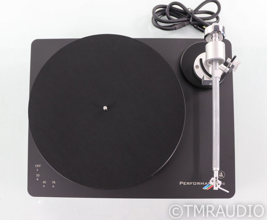 Clearaudio Performance DC Turntable; Satisfy Carbon Fiber Tonearm (Open Box)