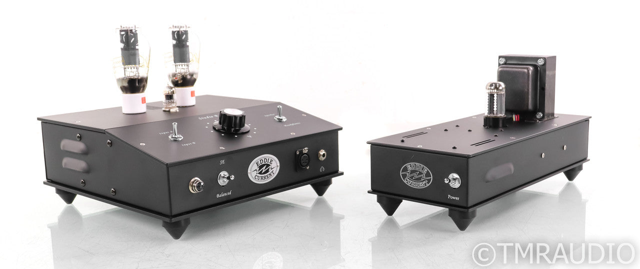 Eddie Current Studio B Stereo Tube Headphone Amplifier / Preamp; 300B; PSU