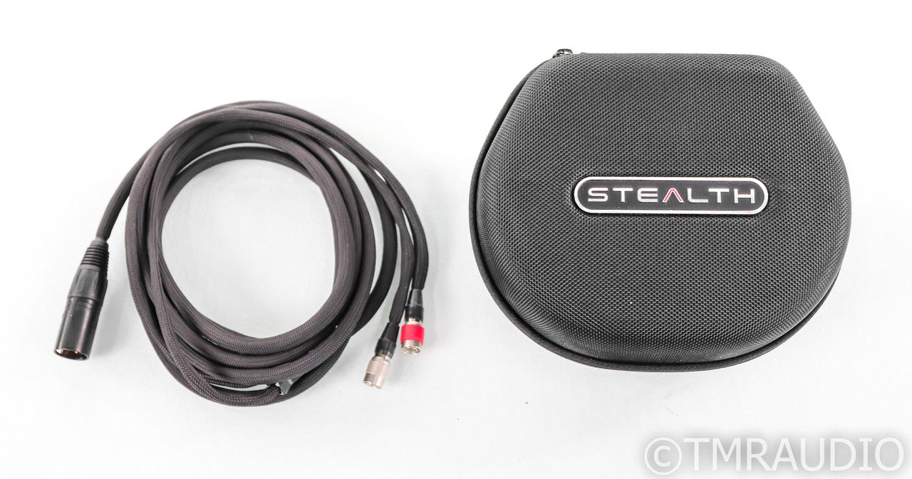 Dan Clark Audio Stealth Closed Back Planar Magnetic Headphones; Upgraded Cable