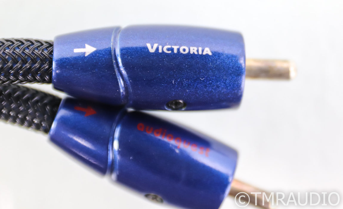 AudioQuest Victoria Stereo RCA Cable; 2m Interconnect; 72v DBS