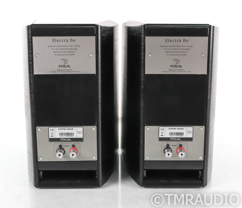 Focal Electra 1008 BE Bookshelf Speakers; Black Pair