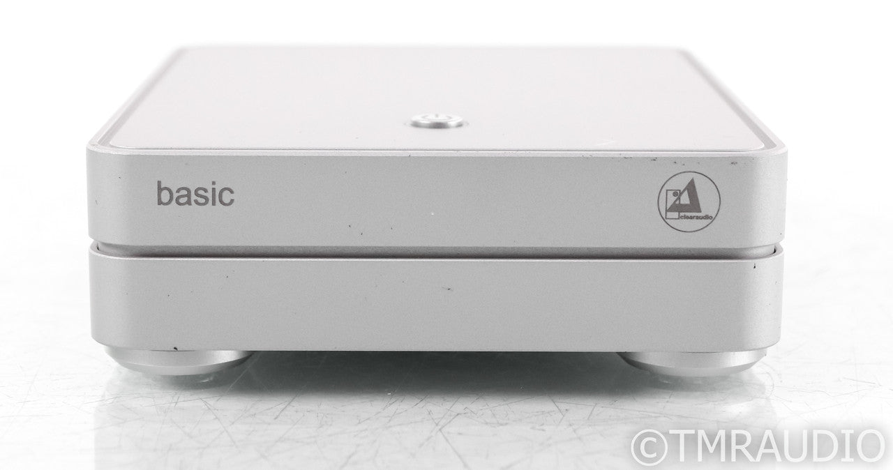 Clearaudio Basic V2 MM / MC Phono Preamplifier; Silver (Open Box)