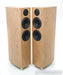 AudioGE Rautilio 130 Floorstanding Speakers; Orzech Canaletto Flader Pair