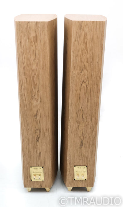 AudioGE Rautilio 130 Floorstanding Speakers; Orzech Canaletto Flader Pair