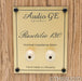 AudioGE Rautilio 130 Floorstanding Speakers; Orzech Canaletto Flader Pair