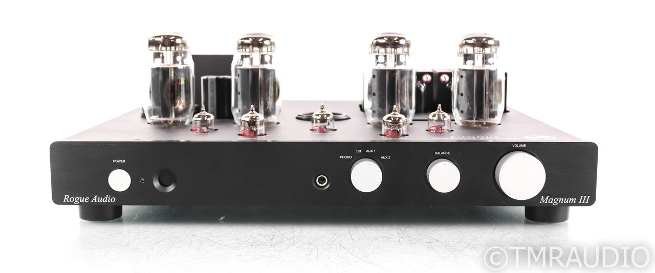 Rogue Audio Cronus Magnum III Stereo Tube Power Amplifier; Black; Remote