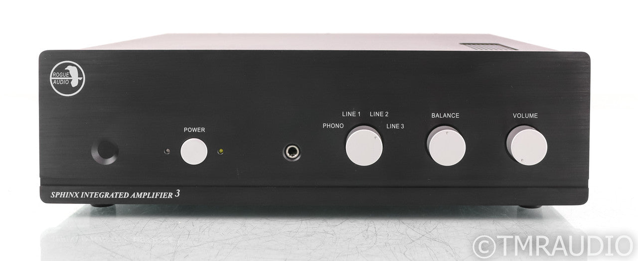 Rogue Audio Sphinx V3 Stereo Tube Hybrid Integrated Amplifier; MM / MC Phono