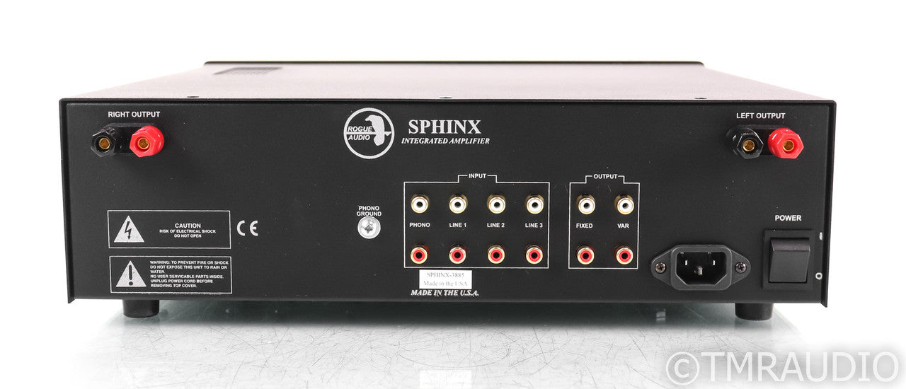 Rogue Audio Sphinx V3 Stereo Tube Hybrid Integrated Amplifier; MM / MC Phono