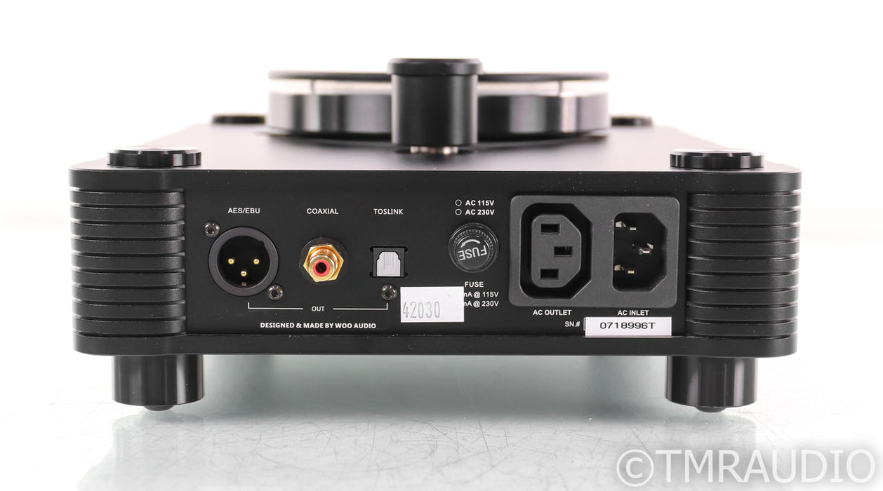 Woo Audio WTP-1 CD Transport; Black; WTP1