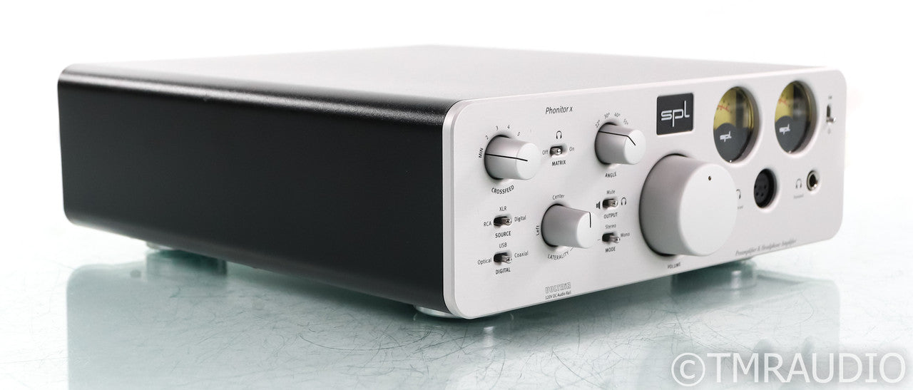 SPL Phonitor X Headphone Amplifier / Preamplifier; Silver (Open Box)