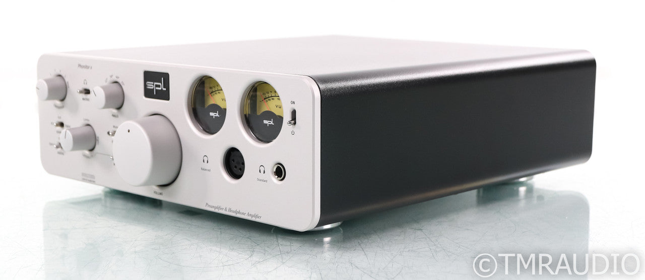 SPL Phonitor X Headphone Amplifier / Preamplifier; Silver (Open Box)