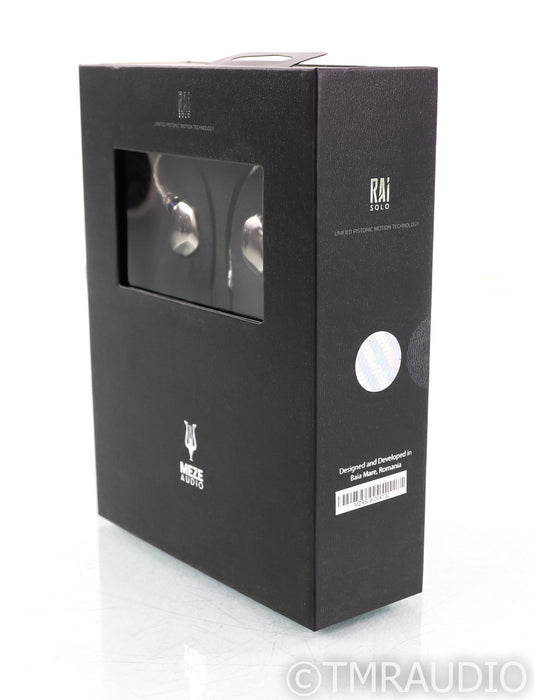 Meze Rai Solo In Ear Monitors; Stainless Steel (Open Box)