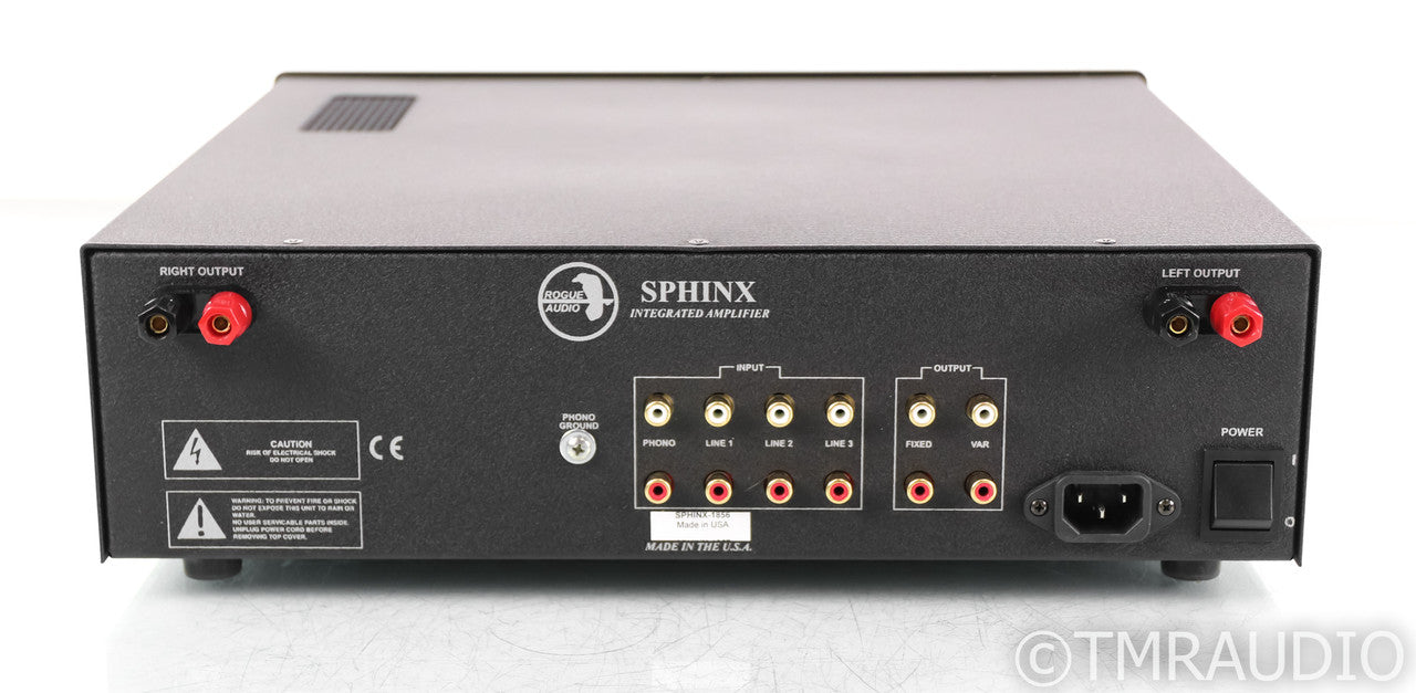 Rogue Audio Sphinx V.2 Stereo Tube Hybrid Integrated Amplifier; MM / MC Phono