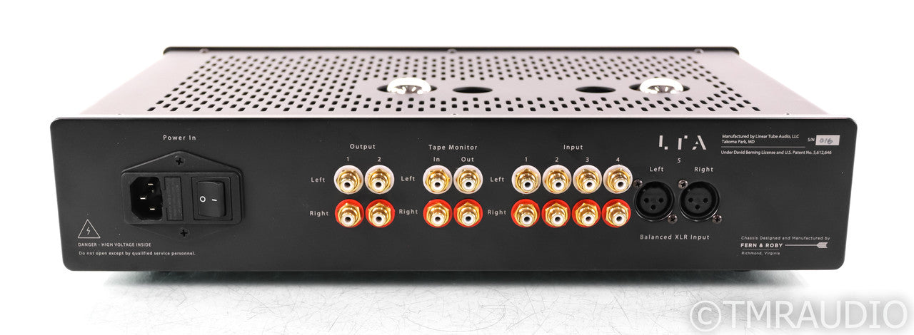 Linear Tube Audio Microzotl Stereo Tube Preamplifier; LTA