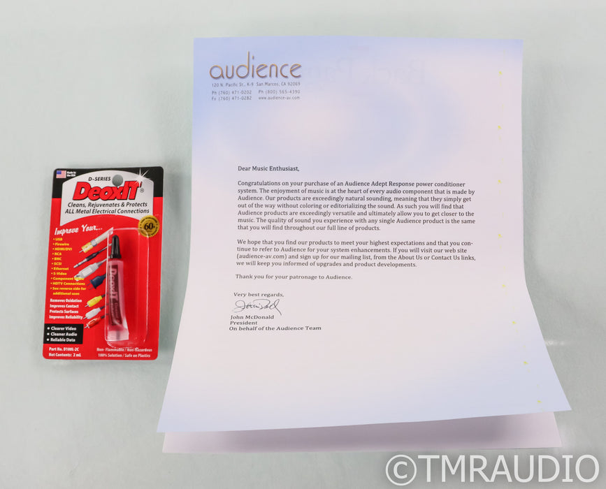 Audience Adept Response aR2p-T4 AC Power Line Conditioner; AR2PT4 (Open Box)