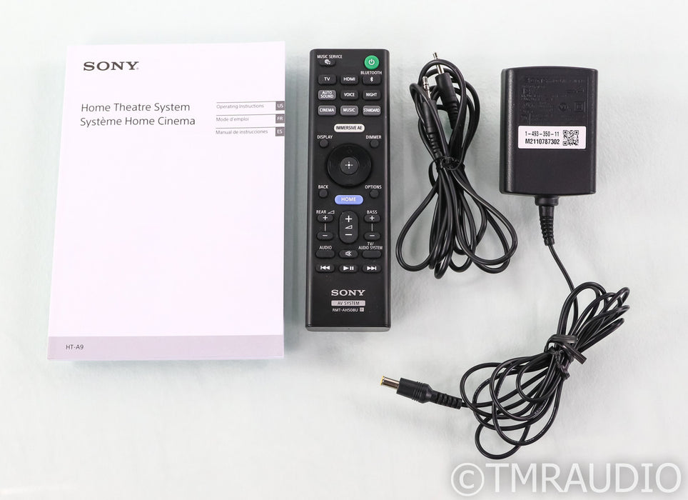 Sony HT-A9 Wireless Home Theater Speaker System; HTA9; Dolby Atmos/DTS:X; Remote