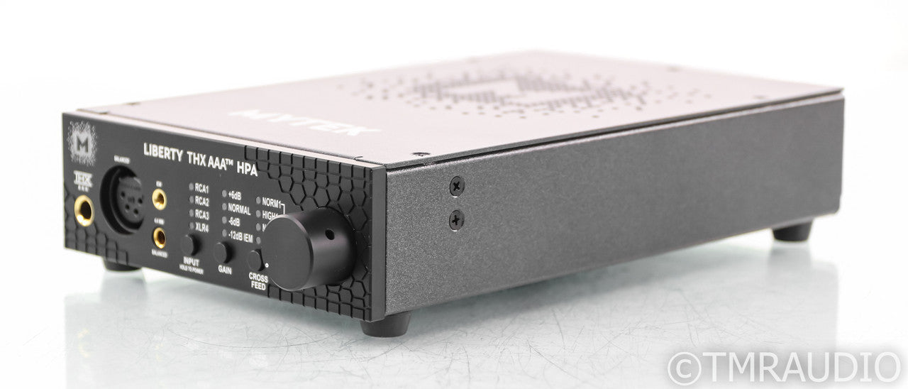 Mytek Liberty THX AAA HPA  Headphone Amplifier / Preamp; Black (Open Box)