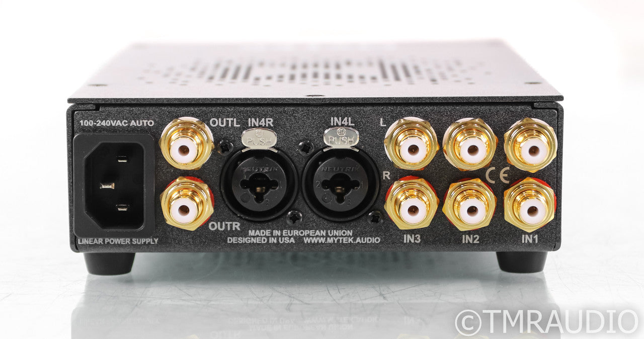 Mytek Liberty THX AAA HPA  Headphone Amplifier / Preamp; Black (Open Box)