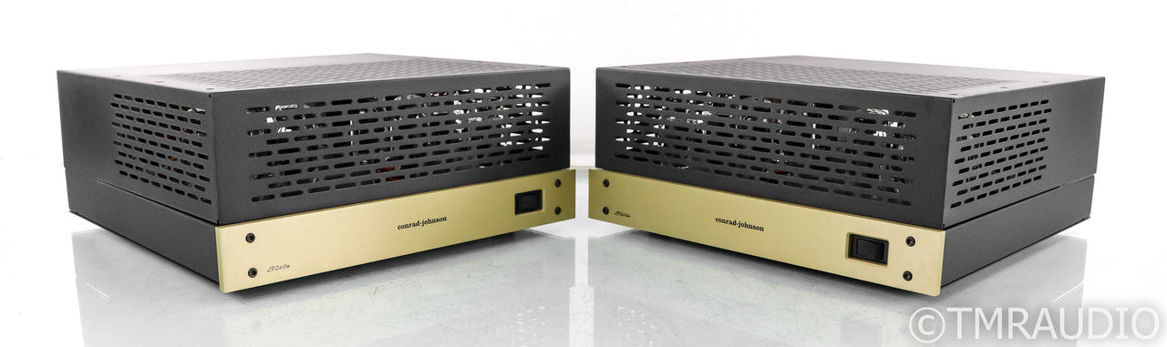 Conrad Johnson LP260M SE Mono Block Tube Amplifier; LP260MSE; Gold Pair