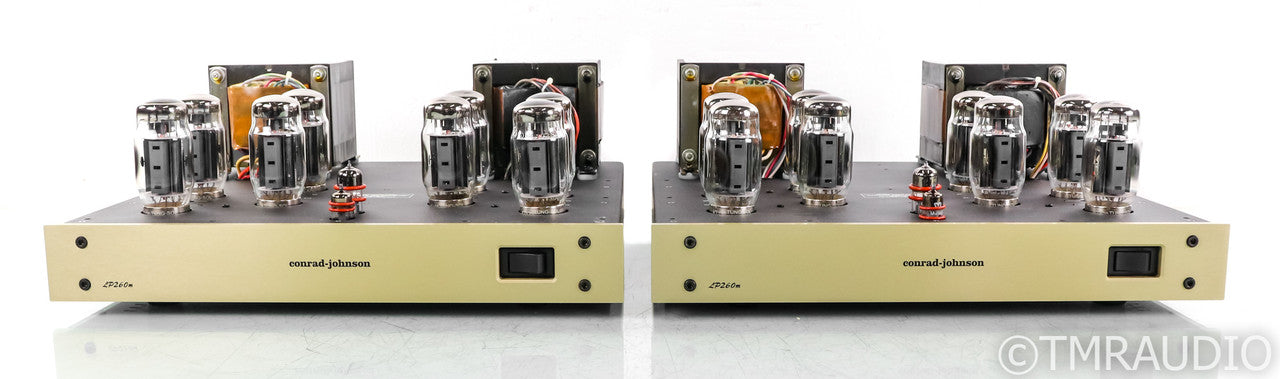 Conrad Johnson LP260M SE Mono Block Tube Amplifier; LP260MSE; Gold Pair