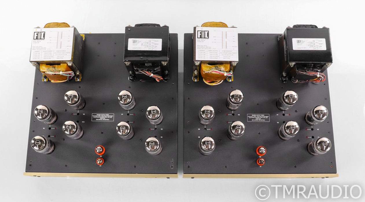 Conrad Johnson LP260M SE Mono Block Tube Amplifier; LP260MSE; Gold Pair