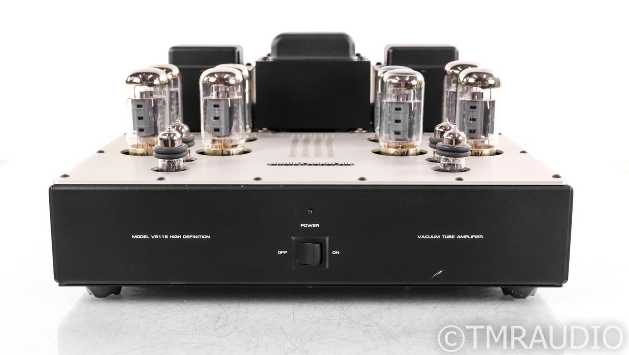 Audio Research VS115 Stereo Tube Power Amplifier; VS-115; Black / Silver