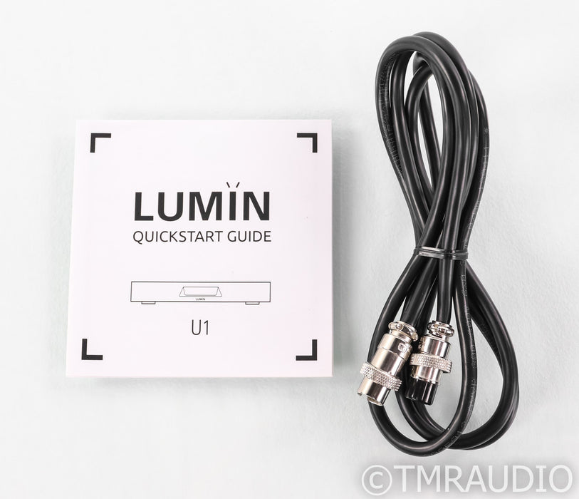 Lumin U1 Network Streamer; Black; U-1