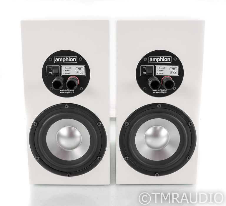 Amphion Argon 3s Bookshelf Speakers; White Pair