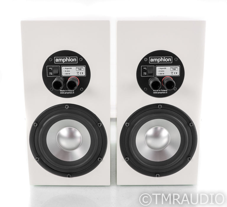 Amphion Argon 3s Bookshelf Speakers; White Pair