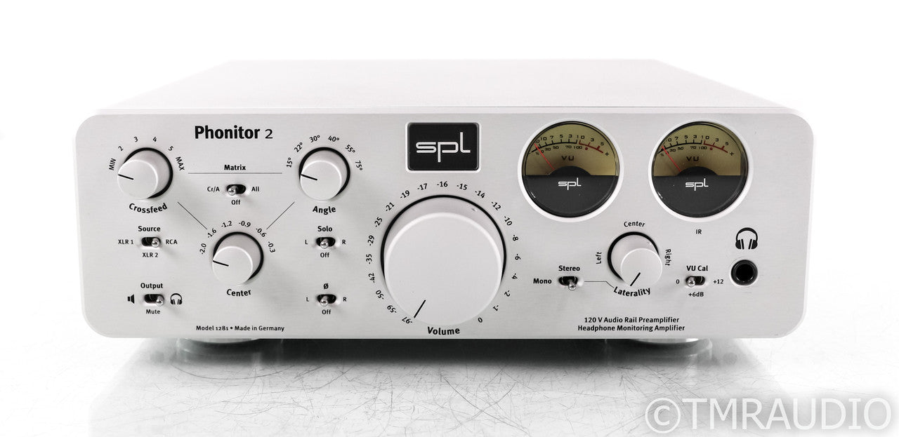 SPL Phonitor 2 Preamplifier / Headphone Amplifier; Silver; Remote