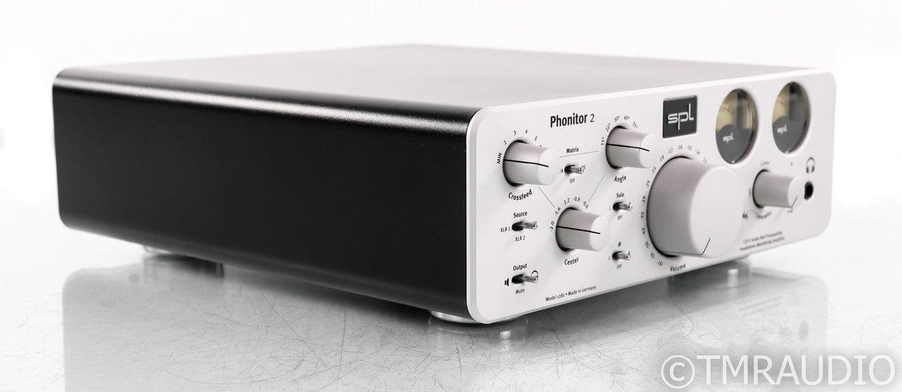 SPL Phonitor 2 Preamplifier / Headphone Amplifier; Silver; Remote